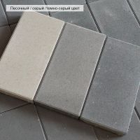 Тротуарная плитка Нобетек Прямоугольник 5П8ф Песочная